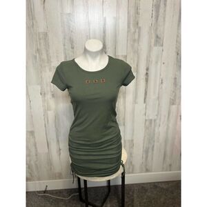 Discreet Green dress